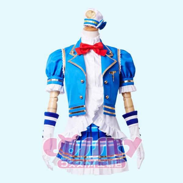 ラブライブ サンシャイン 当店一番人気 コスプレ 黒澤ダイヤ 衣装 初期編 断固2cm Sr