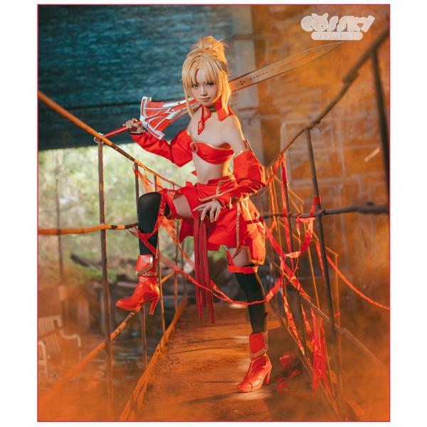 Fate Apocrypha コスプレ 赤のセイバー モードレッド コスプレ 衣装 モードレッド コスチューム Fgo コスプレ Buyee Servis Zakupok Tretim Licom Buyee Pokupajte Iz Yaponii