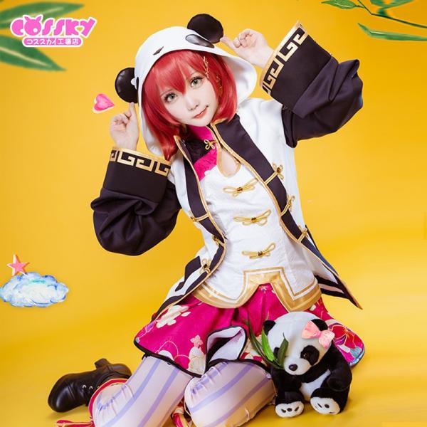 ラブライブ サンシャイン コスプレ Aqours チャイナドレス編 Ssr黒澤ルビィ コスプレ 衣装 覚醒後 Cossky 通販 Yahoo ショッピング