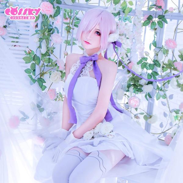Fate Grand Order Orchestra コスプレ マシュ キリエライト コスプレ 衣装 ドレス Fgo コスプレ Campusturkey Az