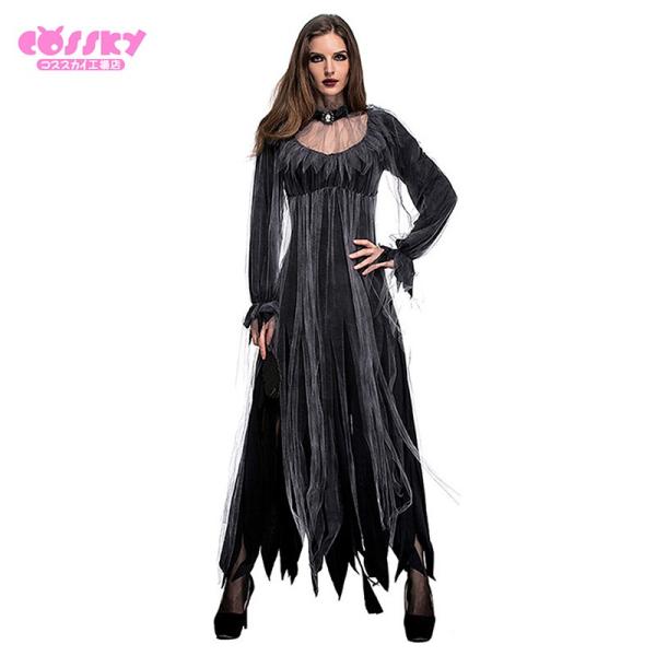 ハロウィン コスプレ 鬼の花嫁さん コスプレ 魔女 演出服 仮装 パーティー 舞台服 イベント 送料