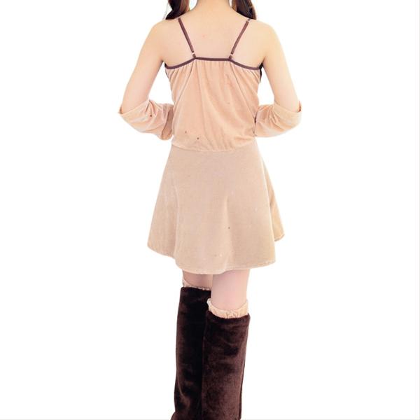 クリスマス 衣装 トナカイ コスプレ 正規品 サンタ 大人用 レディース ワンピース 女性用 フリーサイズ 仮装 かわいい 忘年会 セクシー パーティー