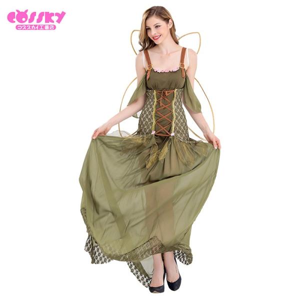 ハロウィン コスプレ 妖精 コスプレ 衣装 童話 フェアリー 羽 妖精 コスプレ衣装 コスチューム かわいい セクシー パーティー イベント