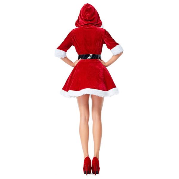 クリスマス 衣装 サンタ コスプレ 大人用 本物 レディース ワンピース 2着送料無料 パーティー ミニスカ 忘年会 セクシー 仮装 女性用