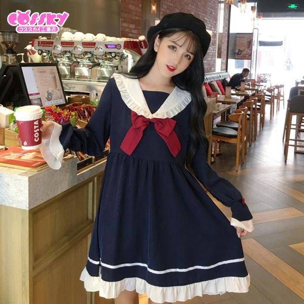 レディース ワンピース 洋服 可愛い 学園風 きれいめ 面接 入試 結婚式 誕生日 卒業式 卒園式 お気にいる プレゼント 披露宴 花嫁 イベント