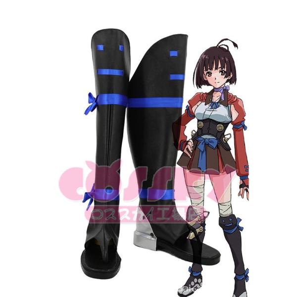 甲鉄城のカバネリ 無名 むめい コスプレ 無名 コスプレ ブーツ Portal Caymangateway Com