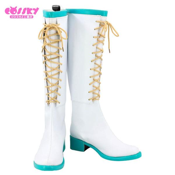 バトルガール ハイスクール コスプレ ブーツ サドネ ミシェル ブーツ ハロウィン 変装 イベント Campusturkey Az