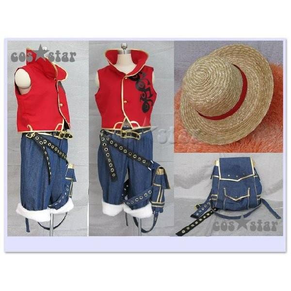 コススター ワンピース One Piece モンキー D ルフィ風02 コスプレ衣装 男女xs Xxxlサイズ 完全オーダメイドも対応可能 Gapsystudio Com