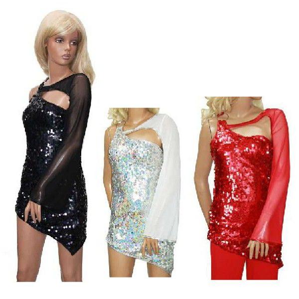 ダンス衣装 スパンコール ワンピース ブラック シルバー レッド 86 87 Costume New York 通販 Yahoo ショッピング