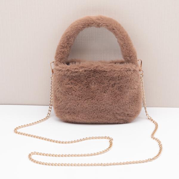 秋冬新作 フェイクファーバッグ 2way ファーショルダーバッグ もふもふ