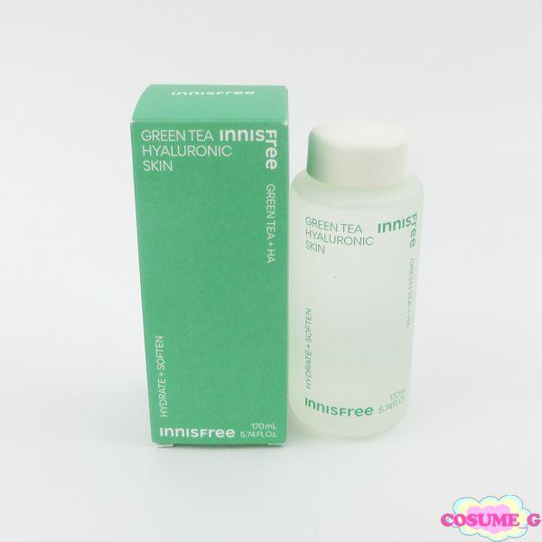 イニスフリー グリーンティー ヒアルロン スキン 170ml 使用期限 