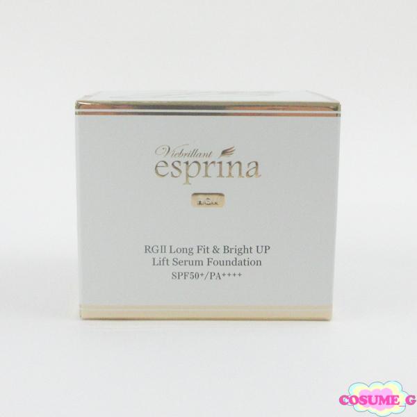 新品ヴィブリアン エスプリーナ セラムファンデーション 本体、レフィル、パフ付き ヴィブリアン エスプリーナ RG2 ロング フィット＆ブライト UP リフト