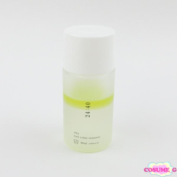 uka ウカ ネイルカラーリムーバー 24：40 80ml C793状態：残量6割程度のお品物になります。