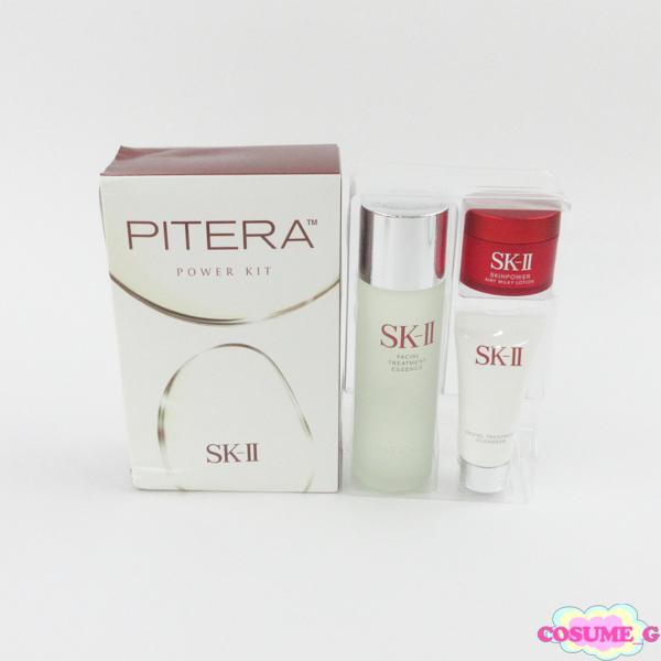 SK-II ピテラ パワーキット 未使用 H133【セット内容】・フェイシャル トリートメント エッセンス 75mL・R.N.A.パワー ラディカル ニュー エイジ エアリー ミルキー ローション 15g・フェイシャル トリートメント クレ...