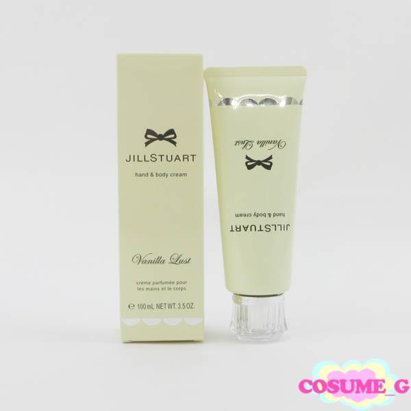 ジルスチュアート ヴァニラ ラスト ハンド&ボディ クリーム 100g 未 