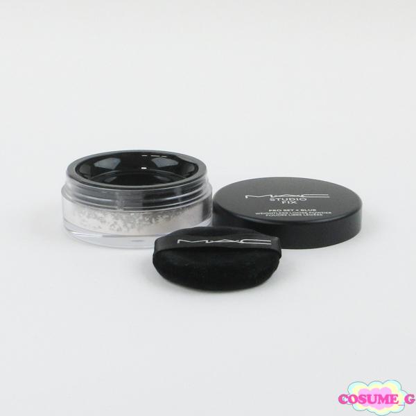MAC スタジオ フィックス プロ セット ブラー ルース パウダー ロージー ピンク C784状態：残量8割程度のお品物と思われますが、重量もご参考下さい。※容器込み(パフ含む)：約71g