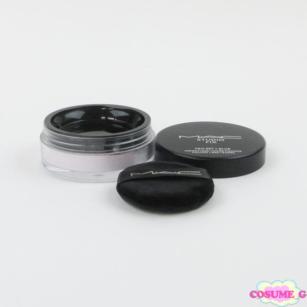 MAC スタジオ フィックス プロ セット ブラー ルース パウダー ラベンダー C784状態：残量8割程度のお品物と思われますが、重量もご参考下さい。※容器込み(パフ含む)：約71g