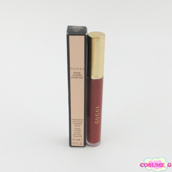 グッチ ルージュ ア レーヴル リキッド マット #521 ネリー チェリー 未使用 C824状態：未使用のお品物になります。