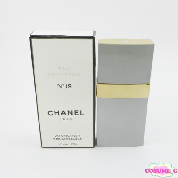 ◽︎未使用品　シャネル N°19 オードトワレ50ml◾︎ シャネル No19 50ml EDP ほぼ未使用 G849 : コスメグ ヤフー