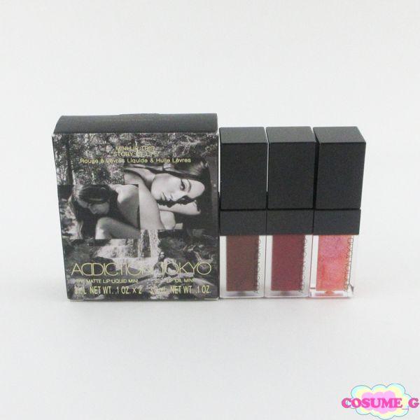 アディクション ミニ リップ トリオ ストーリー オブ ライフ #102 Ethereal Flower 残量多 F01【セット内容】＜102 Ethereal Flower＞・ザ マット リップ リキッド 017 Ash Rose(ミニ)...