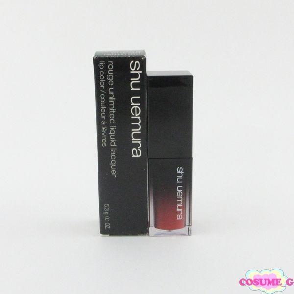 シュウ ウエムラ ルージュ アンリミテッド リキッド ラッカー  CR 01 未使用 C338状態：未使用のお品物になります。