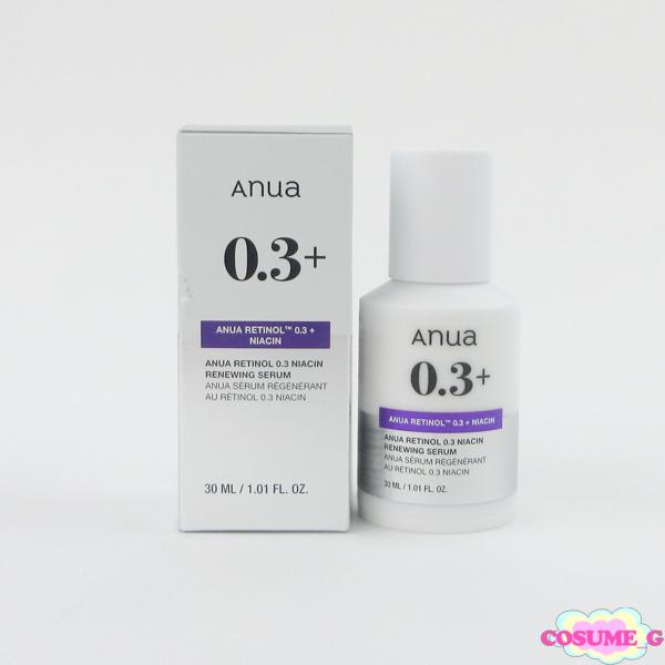 新品未使用‼️Anua 0.3 アヌア　レチノール3個セット　バラ売り可 Amazon.co.jp: ANUA(アヌア)レチノール0.3ナイアシンセラム30ml
