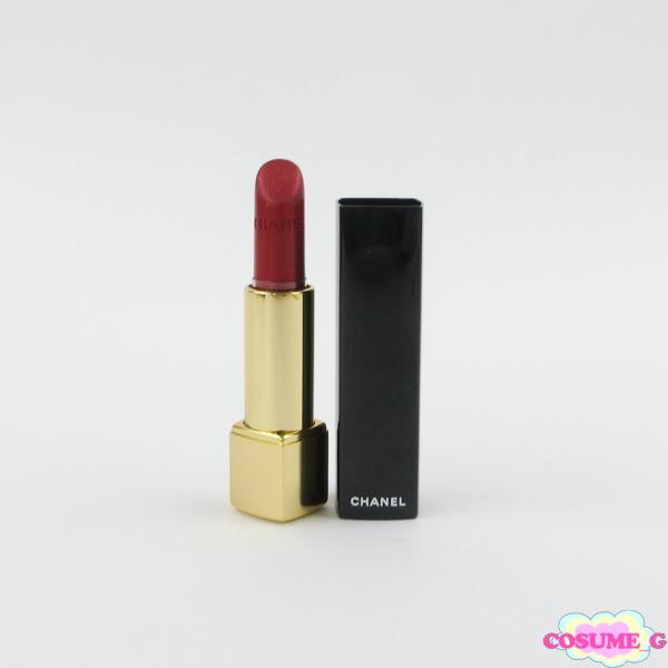 タイムセール中★ 残量多！CHANEL アリュール シャネル ルージュ アリュール カメリア #607 メタル ドゥ 残量多 C639