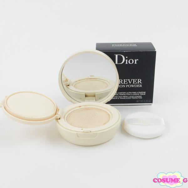 ディオール ディオールスキン フォーエヴァー クッション パウダー フェアー 10g C695 (2)状態：数回使用した程度のお品物になります。
