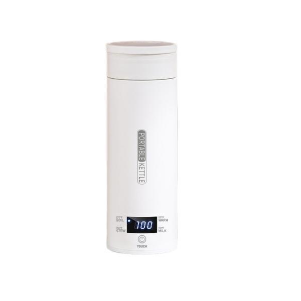 500ml 電気ケトル 携帯用 電気ポット 収納バッグ付き 45℃保温 ポータブル トラベルケトル 携帯湯沸かし器 旅行カップ