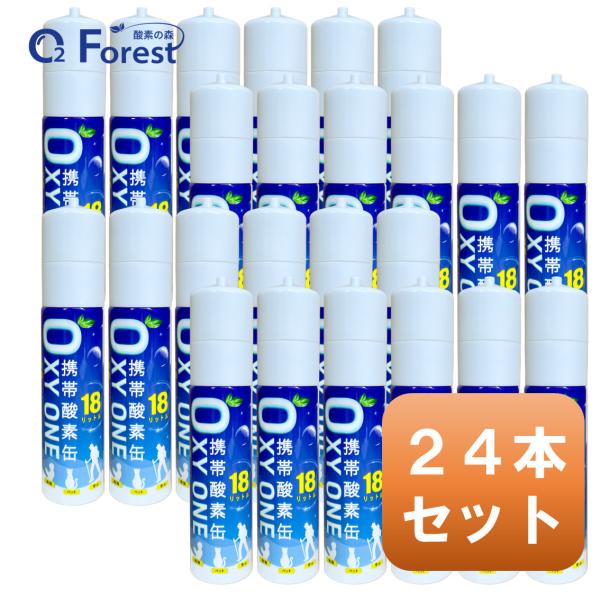 酸素缶 携帯酸素 携帯酸素缶 [ OXY ONE ] 24本セット 携帯酸素ボンベ