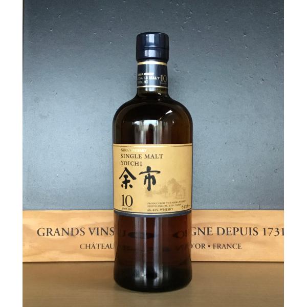 ニッカウヰスキー - 【未開封】ニッカウヰスキー  余市10年  シングルモルト 700ml ニッカウヰスキー 「激レア！メーカー終売品！」 ニッカ 余市 10