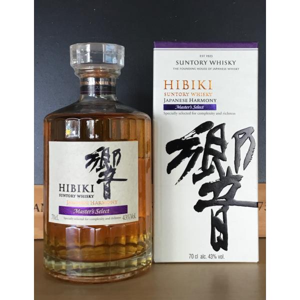 響ジャパニーズハーモニーマスターズセレクト700ml未開封　箱付き 響 ジャパニーズハーモニー マスターズセレクト 43度 700ml 専用