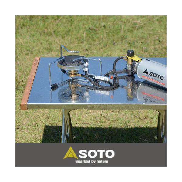 レンタル商品詳細  【商品番号: burner003 】【品名: シングルバーナーST-301】【ブランド名:ソト(SOTO)】【レンタル内容】●セット内容:バーナー本体のみ※テーブル、ガス缶は付属いたしません。【商品説明】3.7kW（3,...