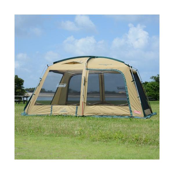 コールマン　テント&スクリーン タープ レンタル】【4泊5日】コールマン ワイドスクエアスクリーン