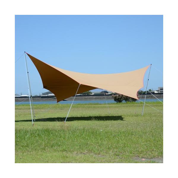 レンタル商品詳細  【商品番号: tarp010】【品名: 焚火 タープ TC ウィング】【ブランド名: tent-Mark DESIGNS(テンマクデザイン)】【対応人数】5〜6人【レンタル内容】●セット内容:タープ、ポール 、ロープ、ペ...