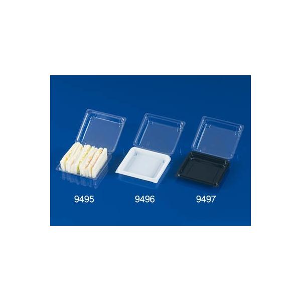 ［規格］外寸135×125mm、内寸118×107mm、深21mm、蓋高19mm［色］黒［素材］OPS