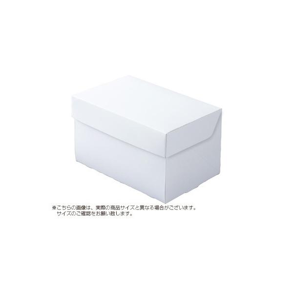 12259円 【60%OFF!】 ケース販売 ケーキ箱 CP105-ホワイト 5×7