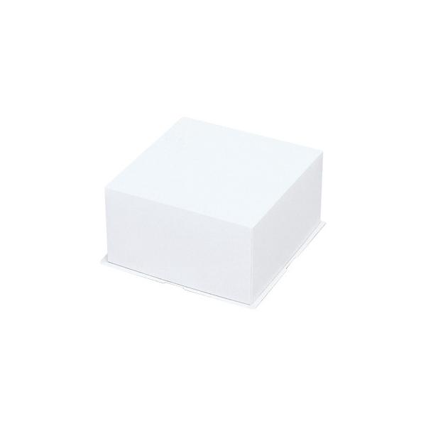 【少量販売】デコ箱10号 新ホワイト フタ身式ボックス【1枚】
