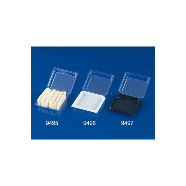 ［規格］外寸135×125mm、内寸118×107mm、深21mm、蓋高19mm［色］黒［素材］OPS