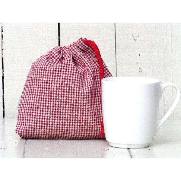 片絞り巾着袋 横17×縦17センチ : コットンニーナ・ヤフー店 - 通販