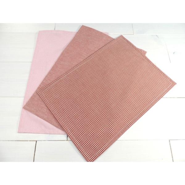 ランチョンマットSサイズ 24×33cm 3枚セット : コットンニーナ