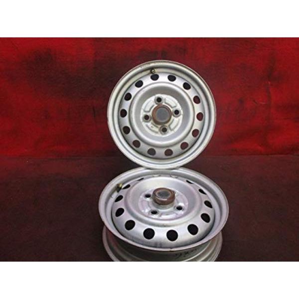 スチール ホイール 2本 ホンダ 13×4.00B 4穴 PCD 100 +40 ハブ径 56 ライフ バモス トゥデイ アクティ ゼスト