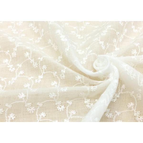 レース生地 綿 布 コットンボイル 白 生成り インド綿 コットンレース 刺繍 生地屋 カーテン ハンドメイド 布地 Buyee 日本代购平台 产品购物网站大全 Buyee一站式代购 Bot Online