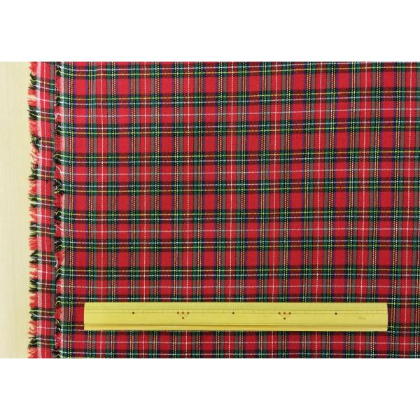 生地 タータンチェック 布 赤 緑 白黄格子 綿 コットン 安い 布地 Buyee 日本代购平台 产品购物网站大全 Buyee一站式代购 Bot Online