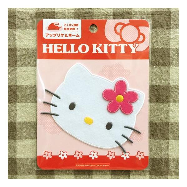 ビッグワッペン ハローキティ アイロン キティちゃん 顔 アップリケ サンリオ メール便可 幼稚園 保育園 Buyee Servicio De Proxy Japones Buyee Compra En Japon