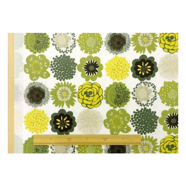 マリメッコ風 ラミネート生地 北欧風 花柄 布 つや消し 約145cm 幅広 大柄 ドロップフラワー グリーン テーブルクロス Buyee Buyee 日本の通販商品 オークションの代理入札 代理購入