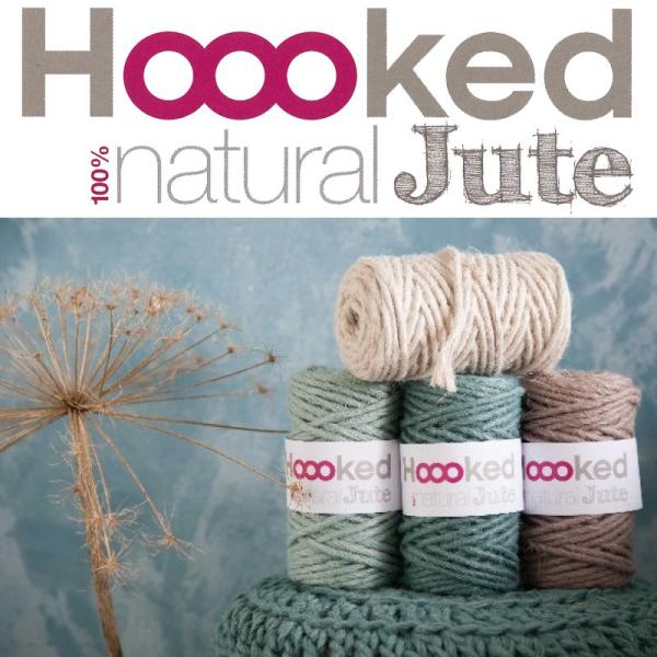 ݌Ɍ Hoooked 100% natural Jute@tbNhD i`W[giP1j@@Ђ^^DMC^}N^v^[Jo[