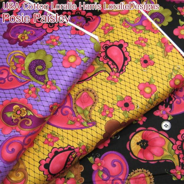 USARbg Loralie Harris  for Loralie Designs  Posie PaisleyiP50cmj