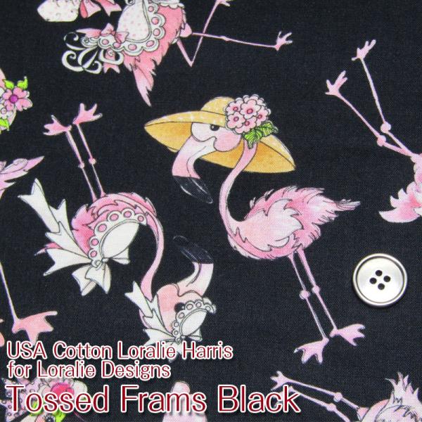 USARbg Loralie Harris for Loralie Designs  Tossed Frams Black t~SiP50cmj