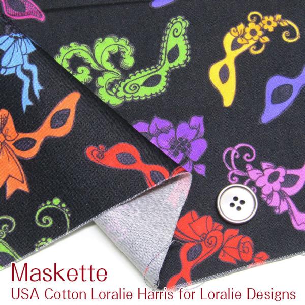 USA Cotton Loralie Harris for Loralie Designs  Maskette �q�}�X�N�r�i�P��50cm�j